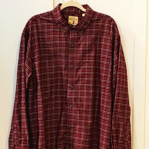 Mens Redhead Wrinkle Free XL Long Sleeve